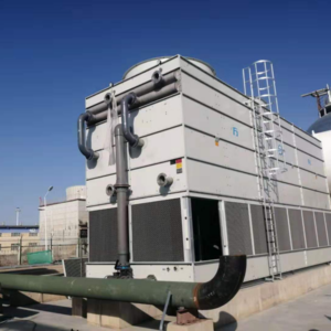 Dry wet combined cooling tower