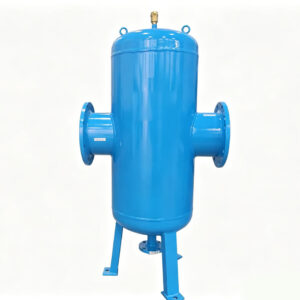 Spiral Air and Dirt Separator with 3D Mesh Core for HVAC Systems